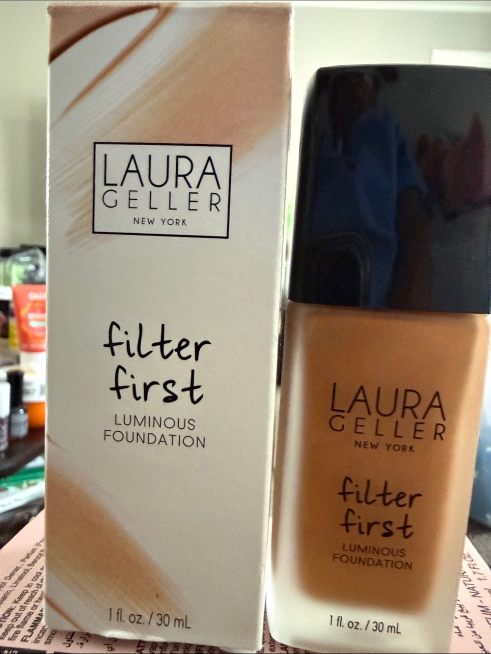 Laura Geller Filter First Luminous Foundation - Pecan